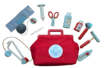 Wooden Doctor's Kit