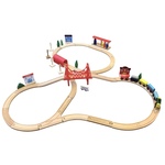 Wooden Train Set