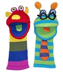 Sunny and Dylan - Sockette Hand Puppets