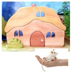 1510: House Mouse with White Puppet (Folkmanis)