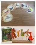 Gruffalo Felt Puppet and Story ‘Wooden Chips’ set