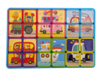Transport Puzzle Magnets