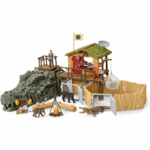 Schleich Wild Life Crocodile Jungle Research Station