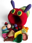 2023: Very Hungry Eating Crocheted Caterpillar Set