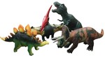 248: Steg, Pter, Tri & Rex Dinosaur Set