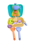 42: Water table suitcase 