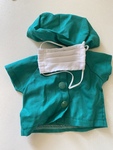 Dolls clothes - medical scrubs