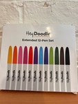 Hey Doodle, Extended 12 Pen Set