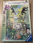 Ravens burger Super 100 Jungle Puzzle 
