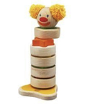 Wooden Clown Stacker