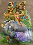 Giant Jungle puzzle - Diset