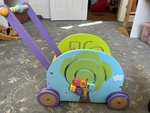Boikido wooden pram 