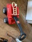 Red Fire Truck pull toy