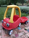 Little Tikes Red Car with Trailer
