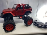 Remote Control Jeep Rubicon (Red)