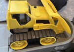 Bulldozer yellow small 