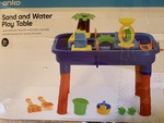 Sand and water play table