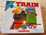 Train Lace & Trace Puzzle