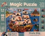 Magic puzzle pirate ship 