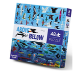 Above and below sea floor puzzle 