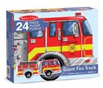 Melissa & Doug - Giant Fire Engine floor puzzle