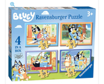 Bluey 4 in a box puzzle Ravensburger
