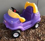 LIttle Likes Purple Yellow Open Top Jeep 