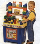 Mega Blocks Build & Play Workbench