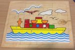 Wooden Ship Puzzle
