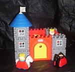 Wee Waffle Storybook Castle (Grey)