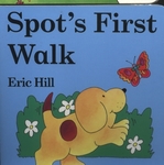 Spots first walk
