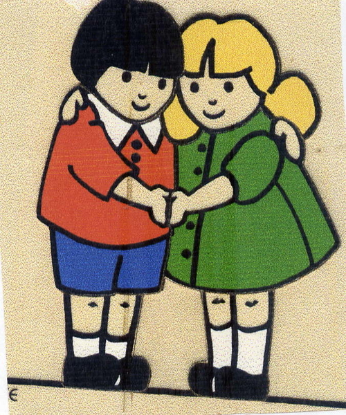 39: Boy & Girl Wooden Puzzle