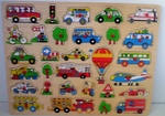 Many Forms of Transport Wooden Puzzle