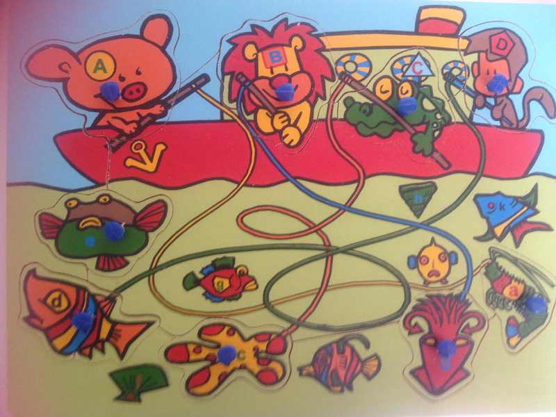 536: ABCD Wooden Puzzle