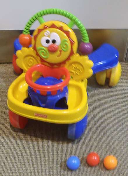 59: Fisher Price Ride to Stride Walker