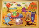 Monsters BBQ Jigsaw Puzzle