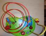 Children Mini Around Beads Wire Maze
