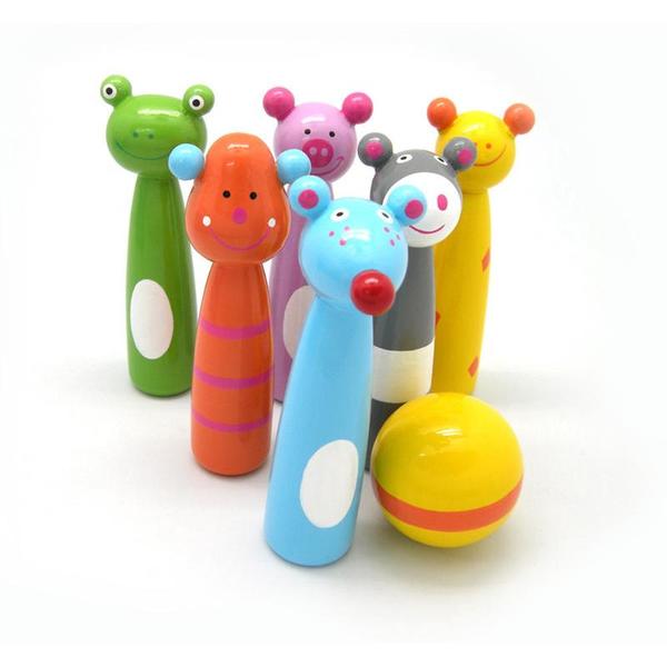 138: Animal Bowling Set
