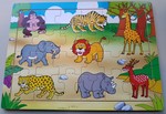 Jungle Animals Wooden Puzzle
