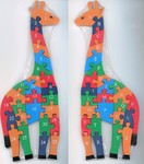Giraffe Wooden Puzzle