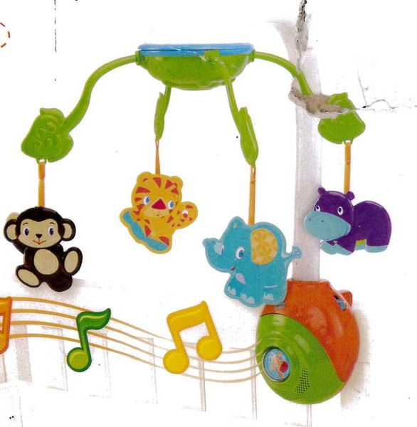 239: Bright Starts Soothing Safari 2 in 1 Mobile