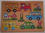 Transport Wooden Puzzle