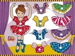 Ballerina Mix n Match Wooden Puzzle