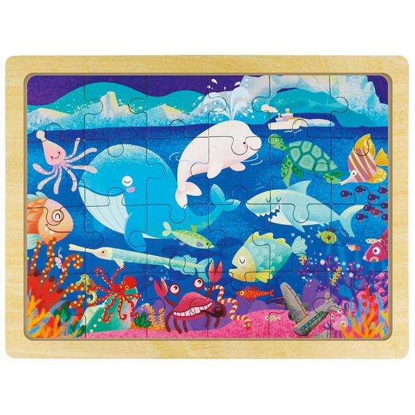 344: Sea World Wooden Jigsaw Puzzle