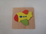 SKYFIELD Wooden Plane Jigsaw Puzzles