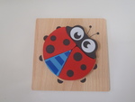 SKYFIELD Wooden Ladybird Jigsaw Puzzles