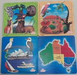Australian Scenes Wooden Puzzles