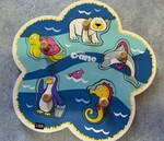 Ocean Creatures First Wooden Puzzle