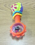 Playgro Twisting Barbell Rattle Refresh