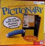 Pictionary with Wipe Clean Marker and Boards